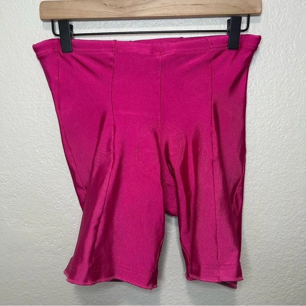 Nike Hot Pink Padded Bike Shorts Size Medium Athletic Y2K Barbiecore Activewear